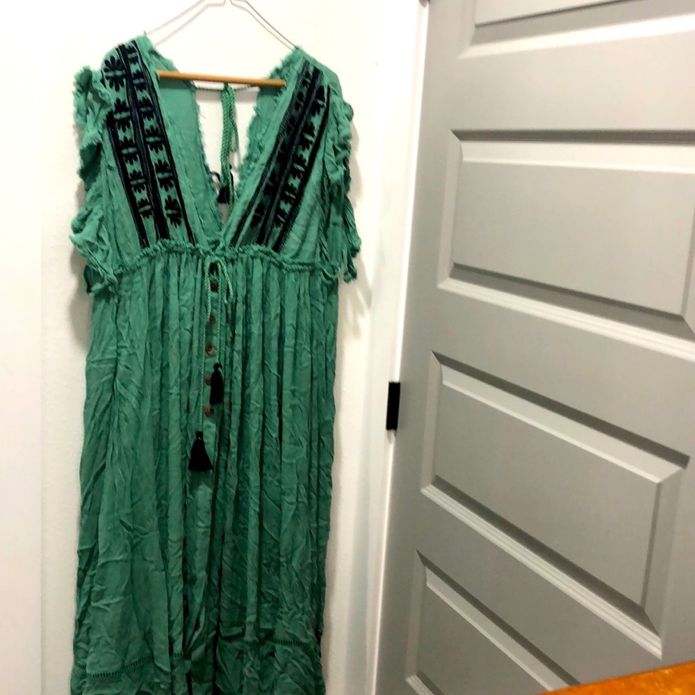 Free people embroidered dress